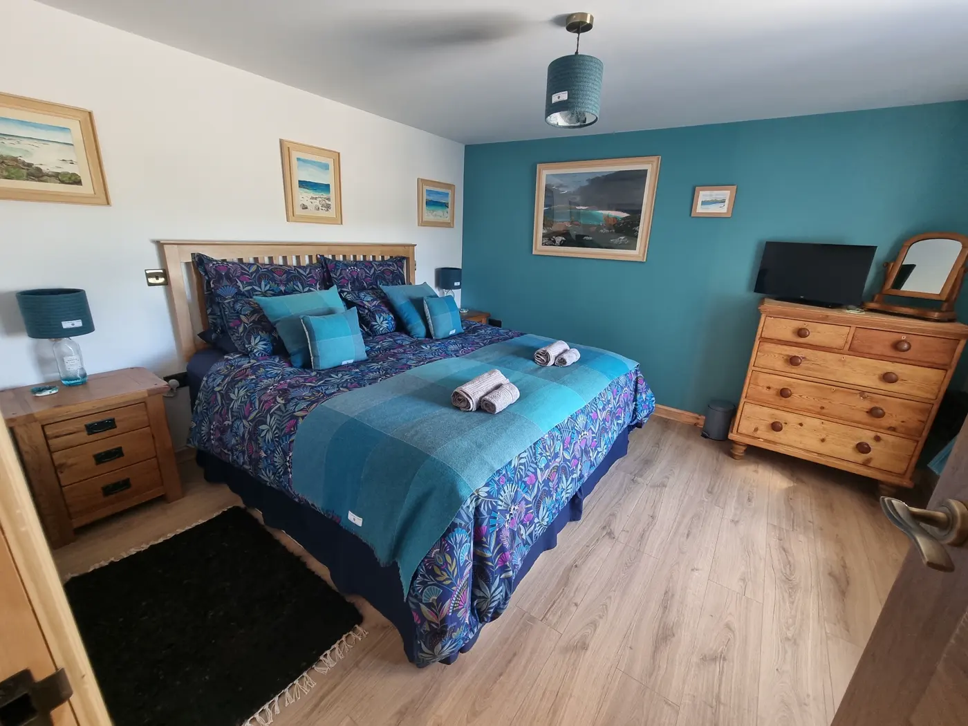 Master Bedroom at The Weavers Cottage